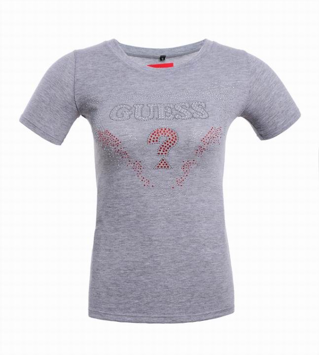 Guess short round collar T woman S-XL-043